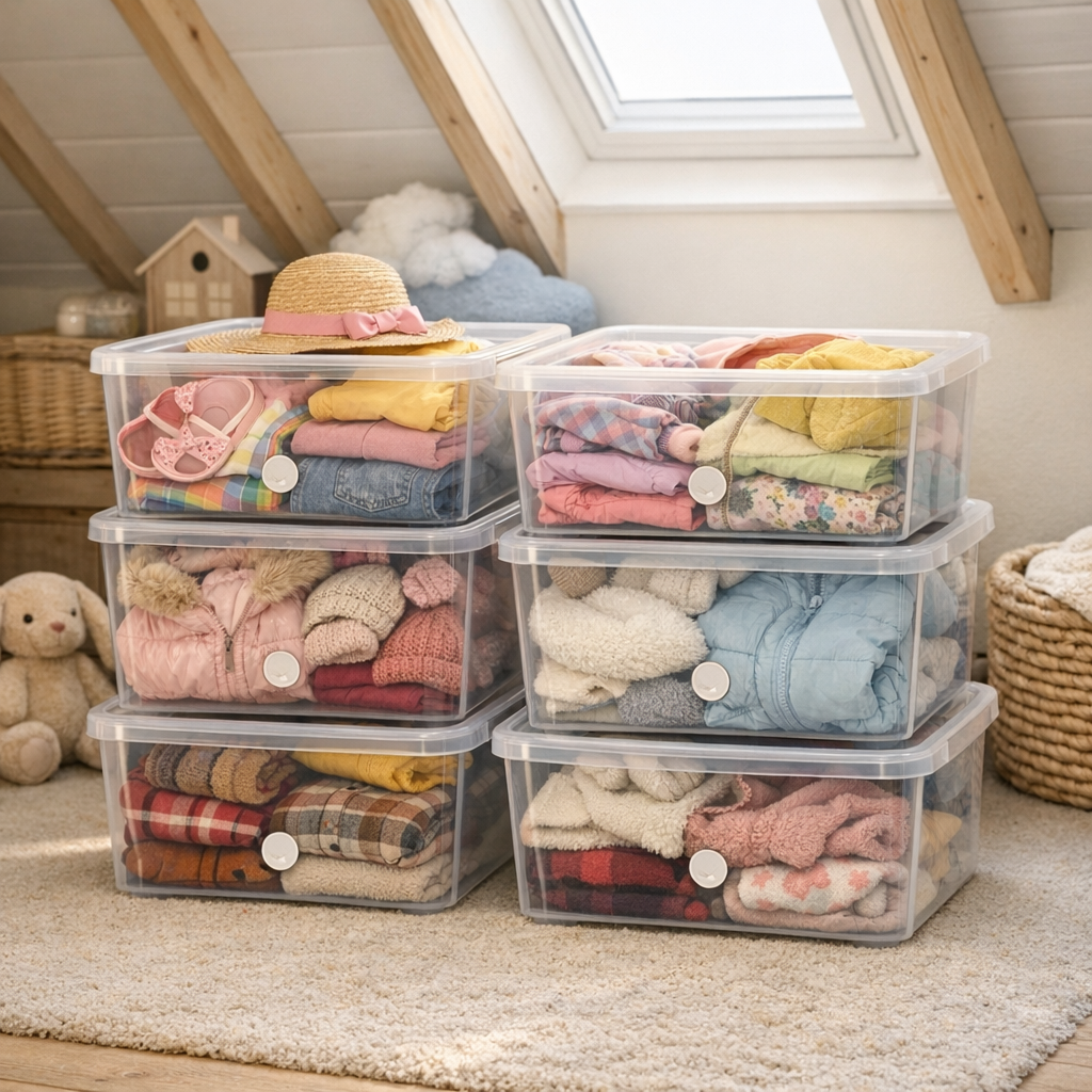 Kids clothes storage